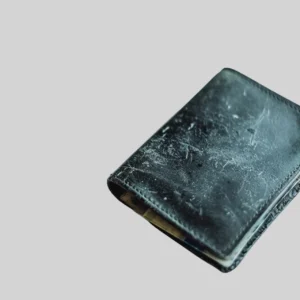 ארנק עם מנגנון אנטי-סקימינג (RFID) בצבע ירוק